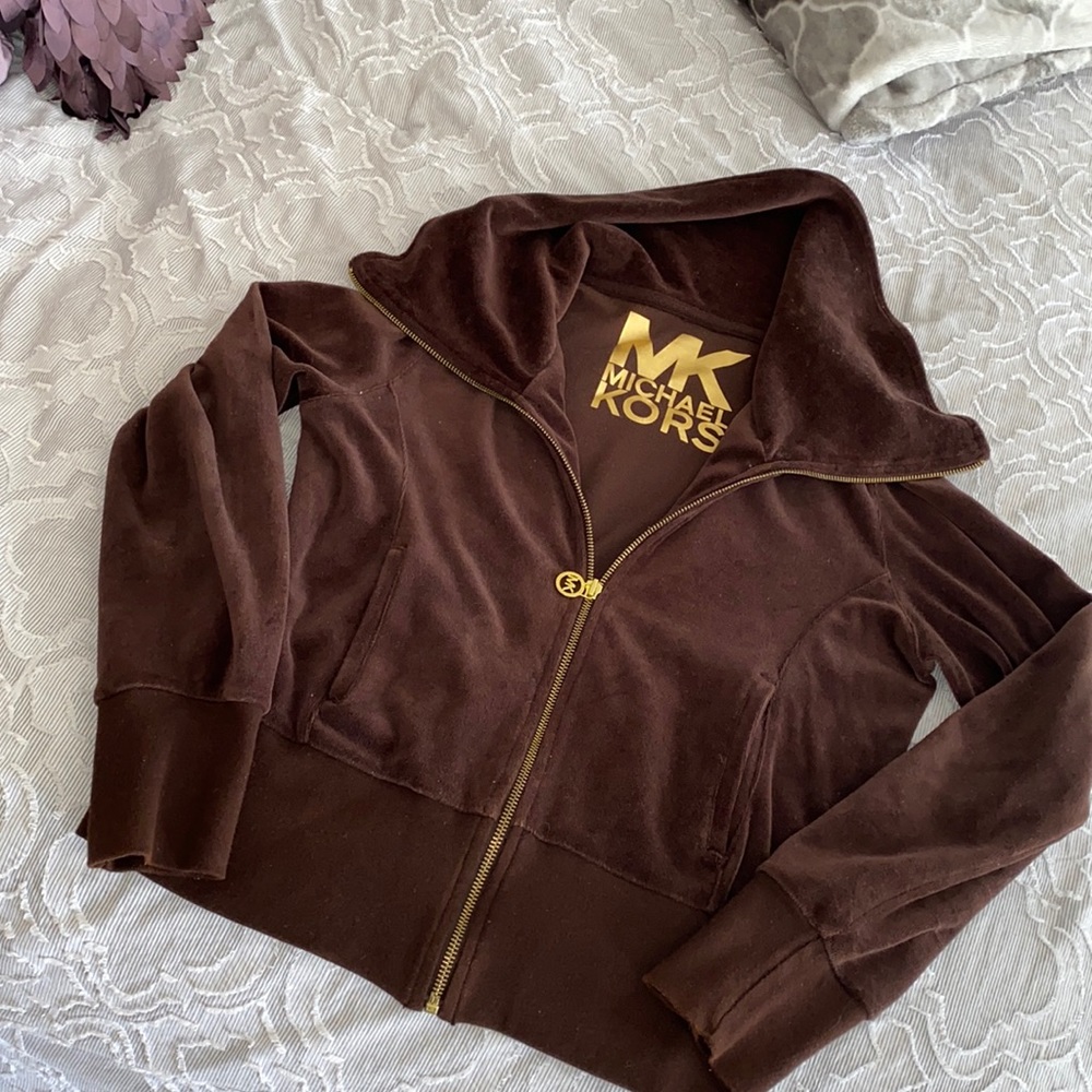 Michael Kors Velvet Sweatshirt